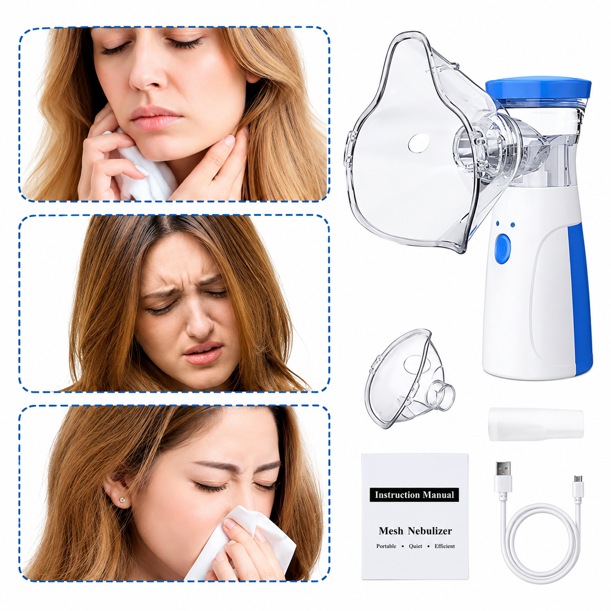 Compact Mesh Nebulizer
