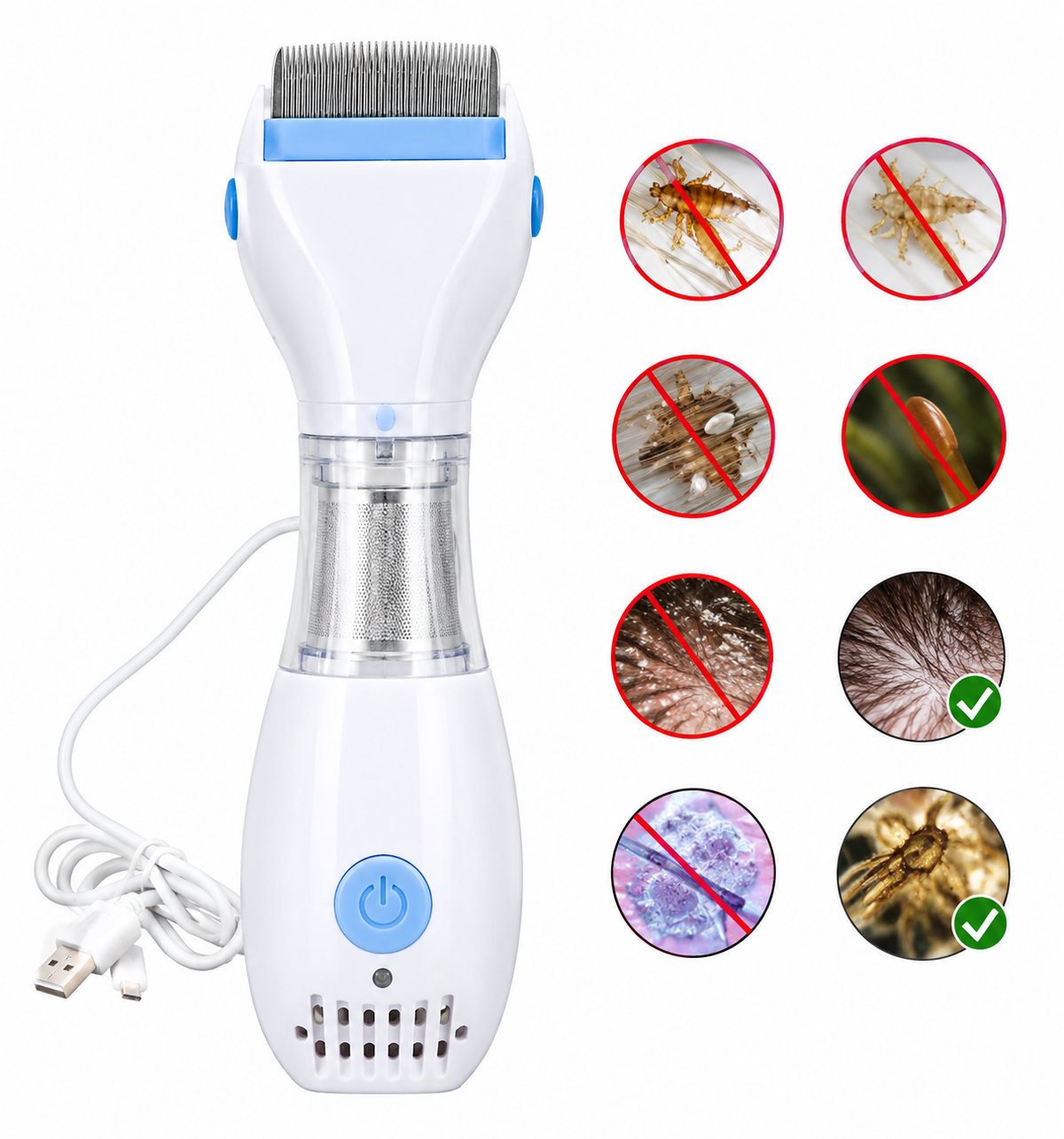 🪮 Electric Head Lice Comb